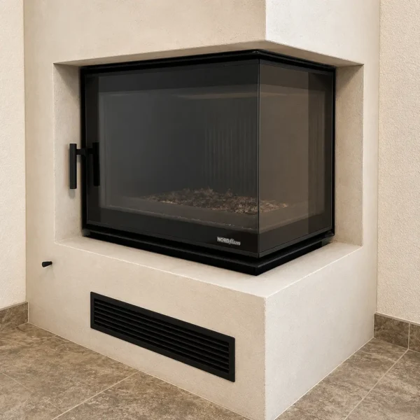 kamin na drva nordflam torn desni kut