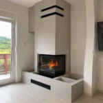 kamin na drva nordflam torn desni kut