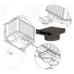 adapter za dovod vanjskog zraka - Nordflam CDP