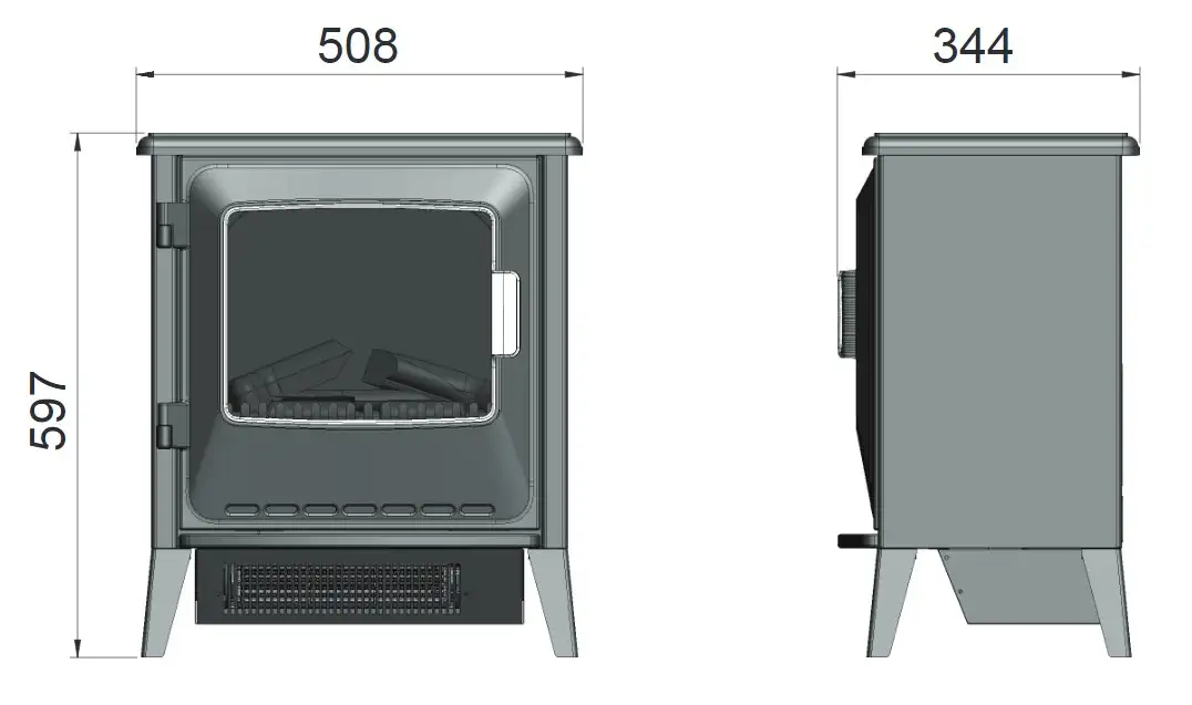 elektricni kamin dimplex lucia dimenzije