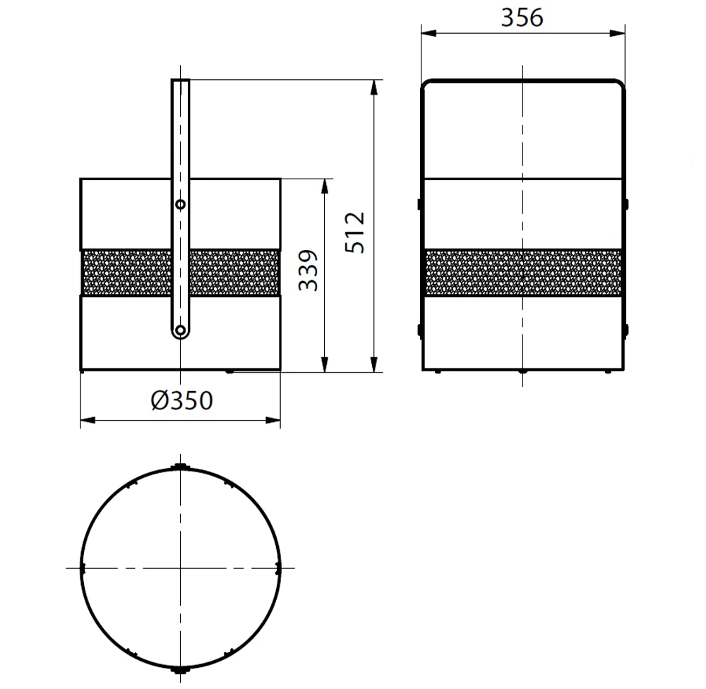 korpa za drva darco hold 2