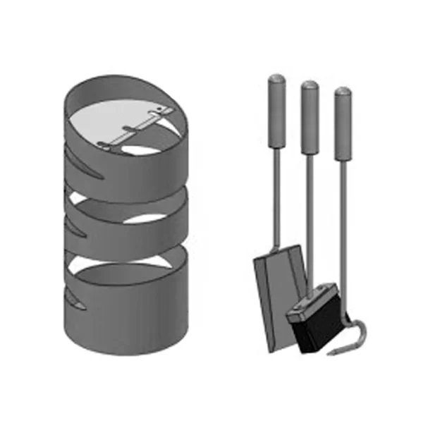 pribor za čišćenje kamina NORDFLAM MURCIA