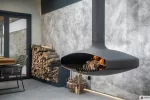 viseći kamin na drva hursan ufo