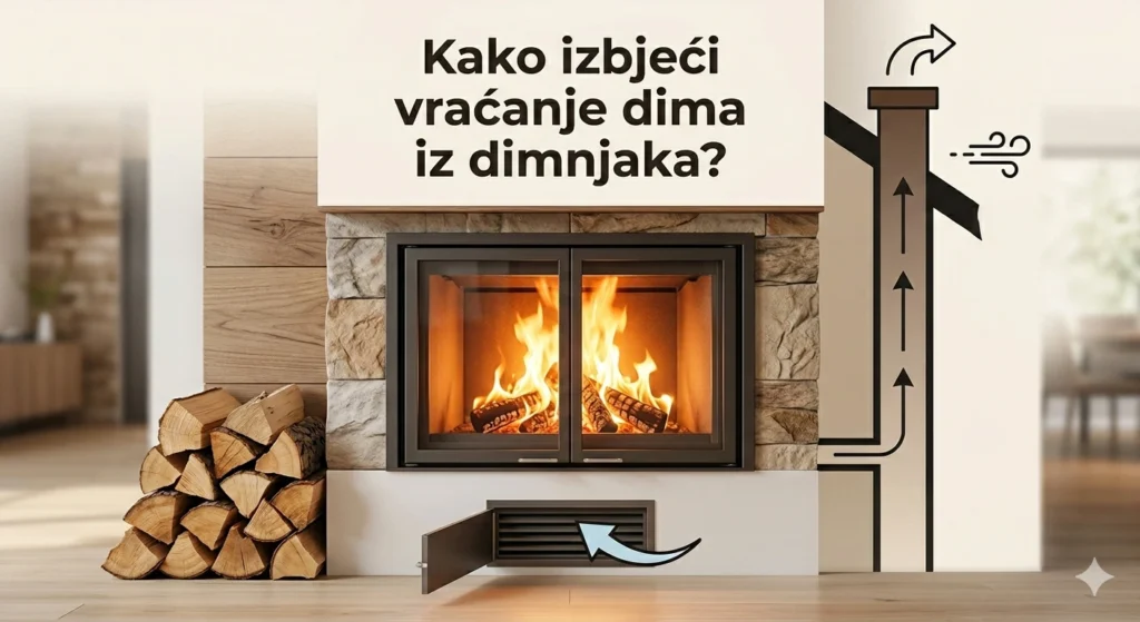 Kako izbjeći vraćanje dima iz dimnjaka blog