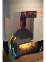 Ventilacijska rešetka s fiksnim žaluzinama - DARCO VENTLAB 450x220 - Slika 2